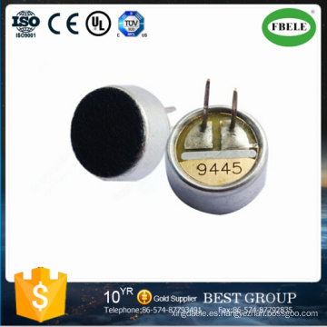 Micrófono de condensador Electret impermeable con 2 puntas (FBELE)